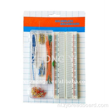 830 punten Soldeerloze breadboard jumper draadkabelkit